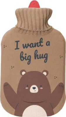 Immagine prodotto di Bottiglia dell'acqua calda EDM 78990 orso peluche 2 litri