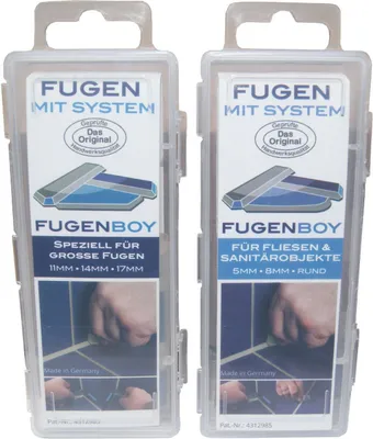 Produktbild von Fugenboy 3-er Set 5mm / 8mm / rund + 3-er Set 11mm /14mm /17mm
