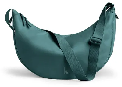 Image de Got Bag, sac "Moon Bag", grand modèle, monochrome, couleur bleu turquoise