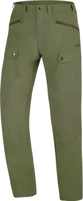Grüne Softshellhose "Ranger Hose" von DirectAlpine mit mehreren Taschen und Reißverschlüssen.
