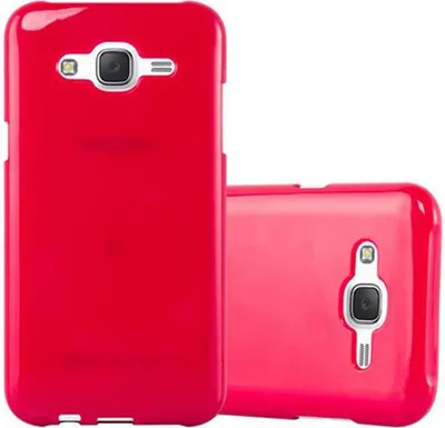 Obrázek produktu pro Cadorabo ochranný kryt pro Samsung Galaxy J5 2015 pouzdro v červeném TPU pouzdro kryt pouzdra