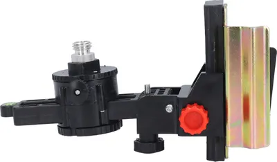 Imagen del producto de Adaptador multifuncional para soporte de nivelación fina, con rótula giratoria de 360 grados y varilla telescópica