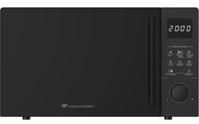 Produktbild von Continental Edison CEMO28MB2 Mikrowellenherd 28 l Standgerät 1440 W schwarz 8 Automatikprogramme 5 Leistungsstufen