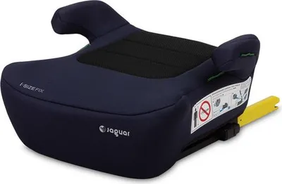 Caretero Jaguar i-Size Sitzerhöhung, Dunkelblau, 125–150 cm, mit ISOFIX