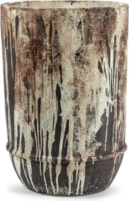 Productafbeelding van Serax - Bloempot - keramiek - bruin - D38 x H56 cm