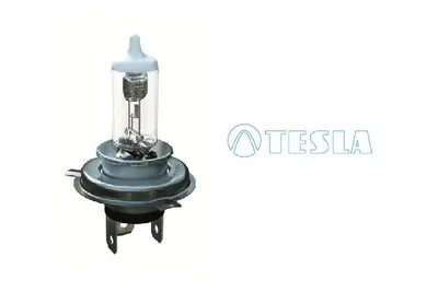 Produktbild von 1x TESLA H4 Glühlampe Fernlicht 12V 60 / 55W P43t Halogen B50401