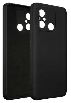 Produktbild von Beline Etui Silikon Xiaomi 12C Schwarz/Schwarz