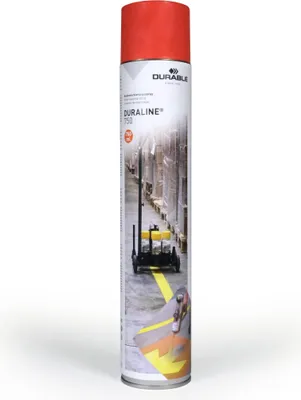Zdjęcie produktu dla DURABLE Farba do malowania linii spray DURALINE® 750, Czerwony, 114003