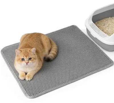 Imagen del producto de Katzenklo XXL, con doble capa de EVA, 90 x 60 cm, antideslizante, para gatitos