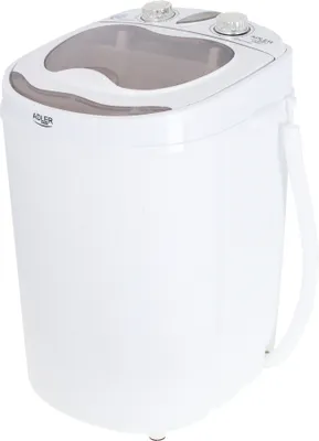 Produktbild von Adler Ad 8055 Toplader-waschmaschine Durchsichtig 3 kg / EU Plug 220V Durchsichtig 3 kg