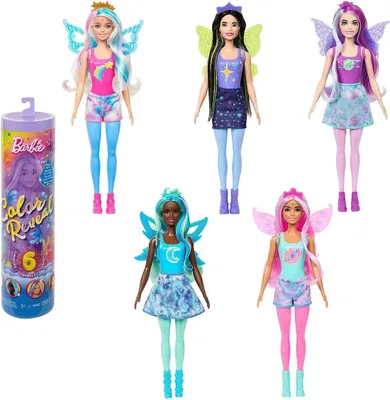 Zdjęcie produktu dla Barbie Color Reveal HJX61, Lalka modowa, Damski, 3 lat(a), Dziewczyna, 325 mm, Różne kolory