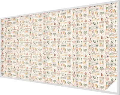 Obrázek produktu pro Vitrážová fólie na okno - 116x200 cm - vitrážový vzor - neprůhledná dekorativní fólie na ochranu soukromí - samolepicí, UV ochrana - folkloristické vzory