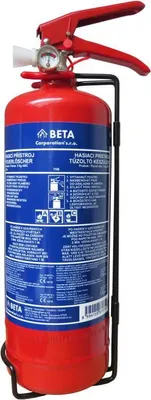 Produktbild von ČERVINKA Pulverfeuerlöscher 2 kg P2 BETA L inkl. Revision