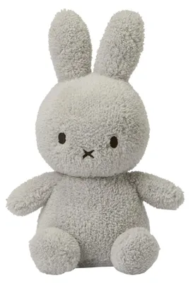 Produktbild von Miffy Terry Kuscheltier 23 cm Light Grey