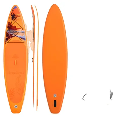 Image de Planche de paddle gonflable, ultra-légère, construction en PVC durable, modèle SUPFW54A