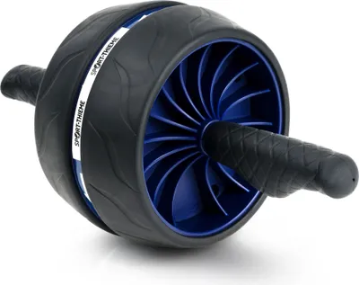 Produktbild von Sport-Thieme Bauchtrainer "Ab Wheel", Basic, Blau-Schwarz