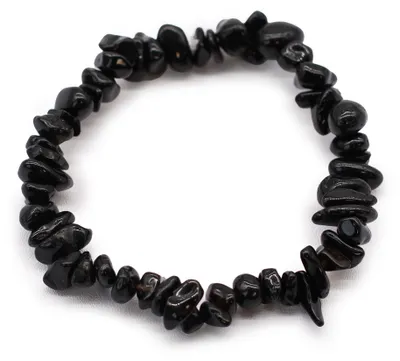 Imagen del producto de Pulsera Fragmentos de Piedras Preciosas - Ágata negra
