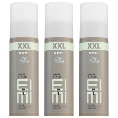 Produktbild von Wella EIMI Pearl Styler XXL - 3 x 150ml Styling Gel mit starkem Halt & Glanz