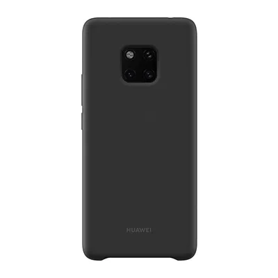 Produktbild von Huawei Mate 20 Pro Silicone Case, Schwarz