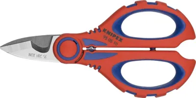 Image de Ciseaux d'électricien KNIPEX avec point de sertissage