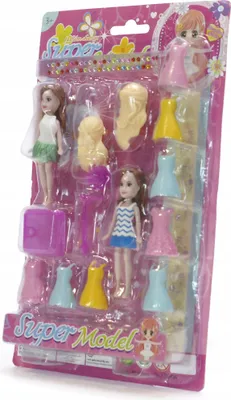 Zdjęcie produktu dla MINI LALECZKA dziewczynka lalka SUKIENKA AKCESORIA