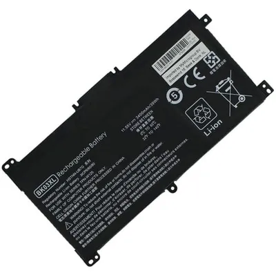 Produktbild von Akku für Hewlett-Packard Pavilion x360-14-ba013ng Li-Ion 11,55 Volt 3500 mAh schwarz