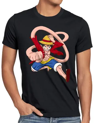 Produktbild von style3 Ruffy Arm Stretch Herren T-Shirt strohhut anime japan