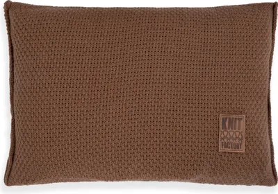 Produktbild von Knit Factory Jesse Kissen - Tobacco - 60x40 cm