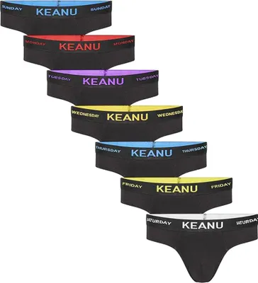 Produktbild von Keanu - "Days of The Week" Slips für Herren (7er-Pack) TC956 (XXL) (Bunt)