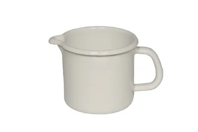 Produktbild von Riess Emaille Schnabeltopf Ø 12 cm 1 l weiß