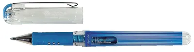 Produktbild von Pentel HybridGel Grip DX Kugelschreiber, Gel, 0,5 mm, Metallic Blau
