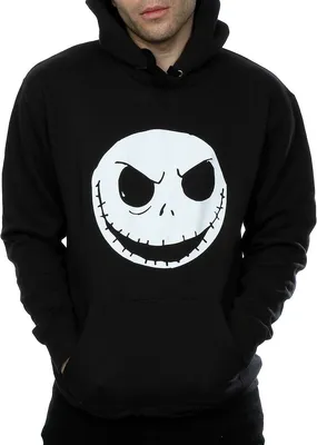 Obrázek produktu pro Nightmare Before Christmas - pánská mikina s kapucí BI950 (XL) (černá)