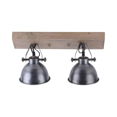 Produktbild von Leuchten Direkt 2er Spot Samia eisen 44,5 x 24 cm E14, max. 40 W
