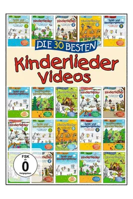 Obrázek produktu pro Die 30 besten Kinderlieder Videos - - (DVD Video / Sonstige / unsortiert)
