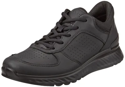 Productafbeelding van Ecco EXOSTRIDE dameschoenen - sportieve veterschoenen, zwart, geschikt voor vrijetijdskleding