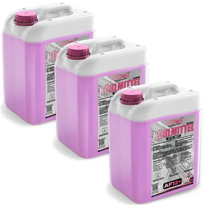 Obrázek produktu pro Nemrznoucí směs do chladiče, červená, 30 l, AF12+, chladicí kapalina do -40 °C, pro automobily, připravená k použití, GiDeli