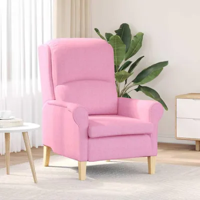Produktbild von Rosa Sessel aus Stoff, 76 x 94 x 102 cm