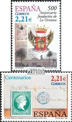 Produktbild von Briefmarken Spanien 2005 Mi 4077-4078 (kompl.Ausg.) postfrisch Jahrestage
