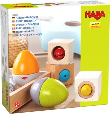 Produktbild von HABA Babywelt Klangspielzeug Klapper Orchester 1306853001
