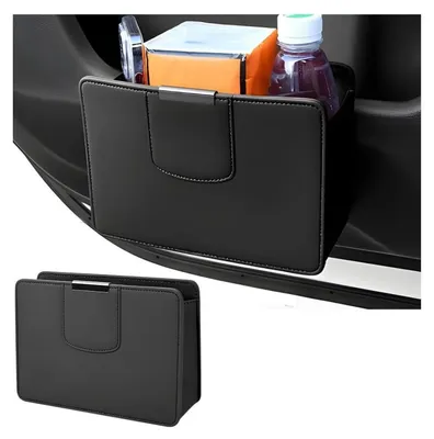 Produktbild von Auto Mülleimer Aufbewahrungsbox Auslaufsicher Zusammenklappbar Schwarz