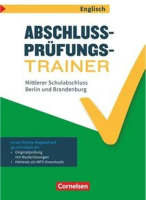 Obrázok produktu pre Abschlussprüfungstrainer Englisch 10. Schuljahr - Berlin und Brandenburg - Mittlerer Schulabschluss