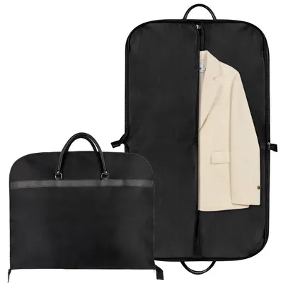 Produktbild von Kleidersack Kleiderhülle Anzugtasche - 60 x 100 cm - Schwarz - Mit Reißverschluss, für Reisen
