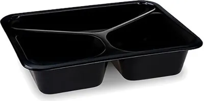 Zdjęcie produktu dla PAPSTAR 96554 20 PAPSTAR Mehrweg-Menüschalen 22,7 x 17,8 cm