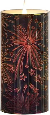 Produktbild von LED Kerze „3D Feuerwerk“