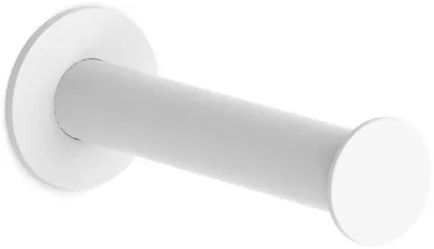 Produktbild von Toiletrolhalter aus Edelstahl, weiß, mit Schraubverschluss