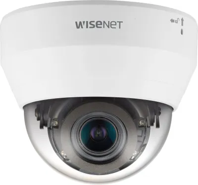 Zdjęcie produktu dla Hanwha QND-6082R, Kamera bezpieczeństwa IP, Wewnętrzna, Przewodowa, Chińska uproszczona, Czeska, Niemiecki, Holenderski, Angielski, Hiszpański, Francuska, Grecka,..., Sufit, Biały