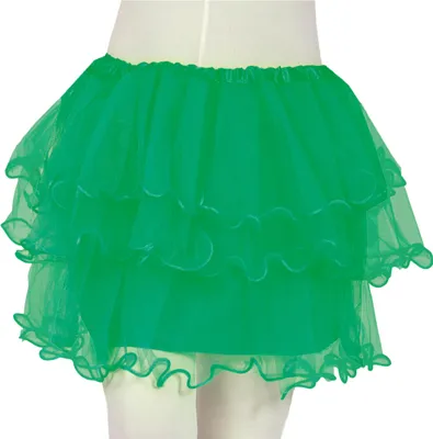 Produktbild von Karneval Tutu Magischer Kinderrock Gelb Blau Ballett Styling Tanz Fasching Kostüm Fröhliche Feier Eleganter Look Farbenfrohe Traumwelt, Farbe: Grün