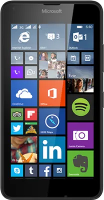 Produktbild von Microsoft Lumia 640 Dual-SIM Windows 8.1 8GB Smartphone schwarz (ohne Branding) - DE Ware