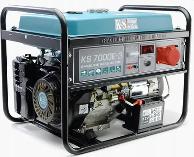 Zdjęcie produktu dla Zasilacz awaryjny benzynowy KS7000E-3 o mocy 5500 W z funkcją E-Start