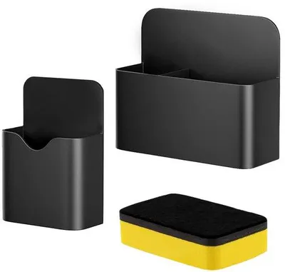 Produktbild von Magnetische Pennenhalter Set für Schule, Büro, weiß